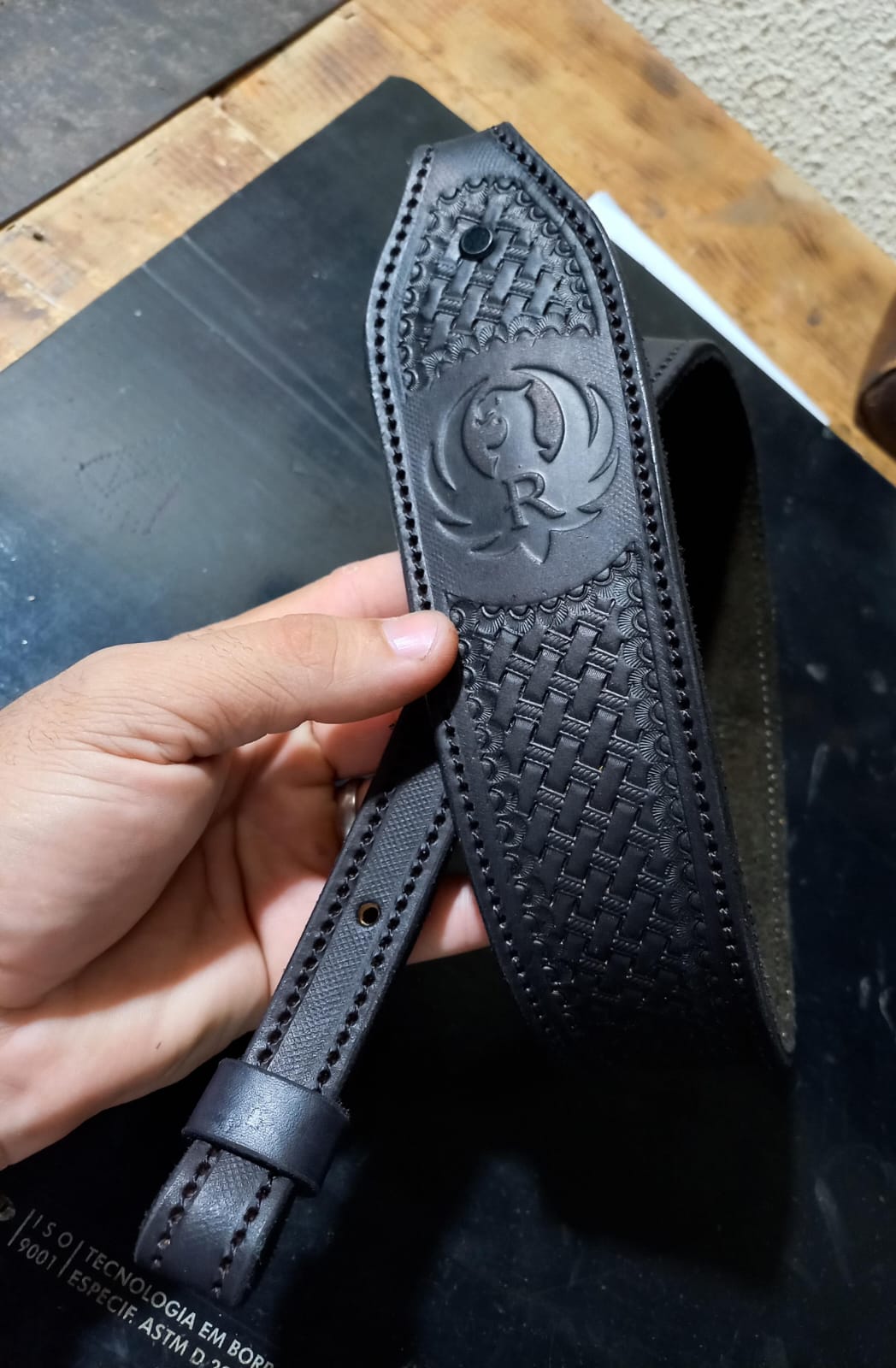 Bandoleira Ruger trabalhada