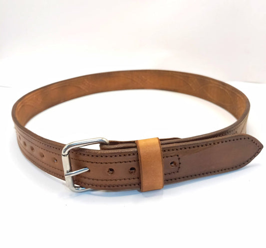 Cinto costura Dupla marrom